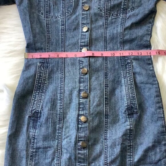 VINTAGE DENIM Shirtdress Imported - Picture 14 of 15